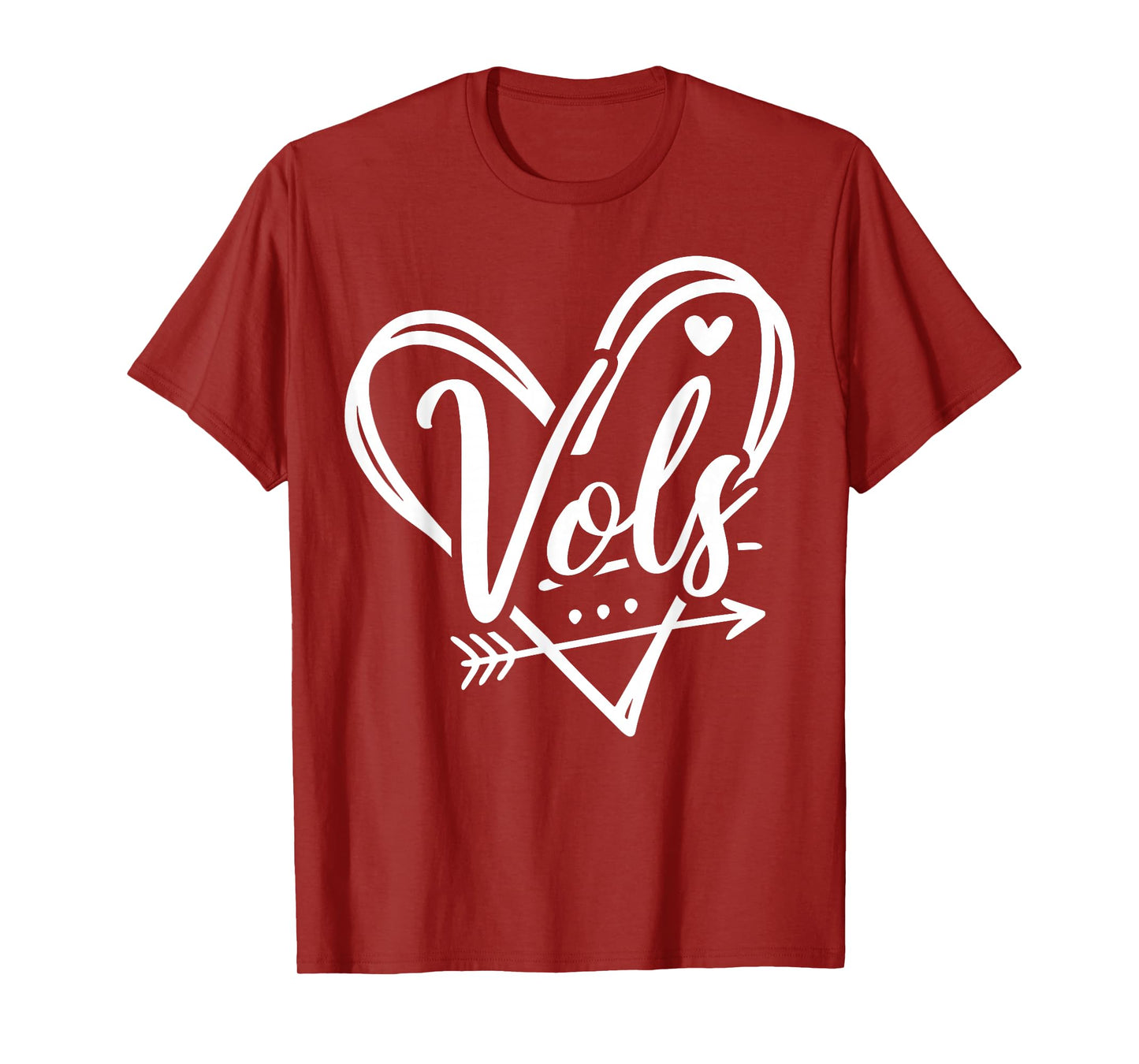 Classic 90's Vols Heart Graphic for Men Women Kid Boy Girl T-Shirt
