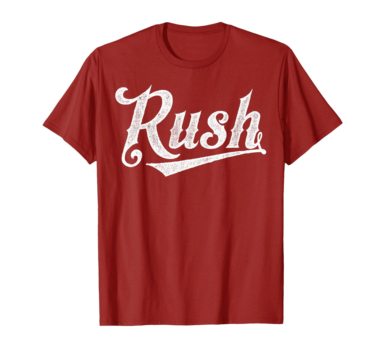Rush Surname Vintage Retro Gift Men Women Boy Girl T-Shirt