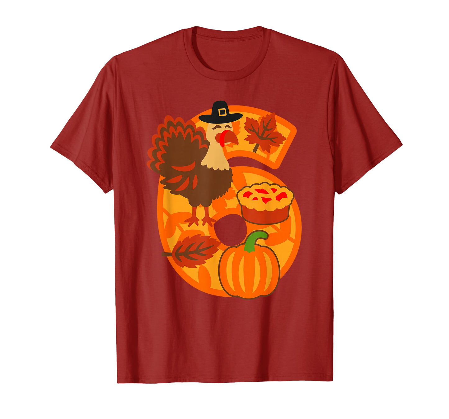 Funny Six Seven Meme 6 7 Thanksigivng Matching Outfit Couple T-Shirt
