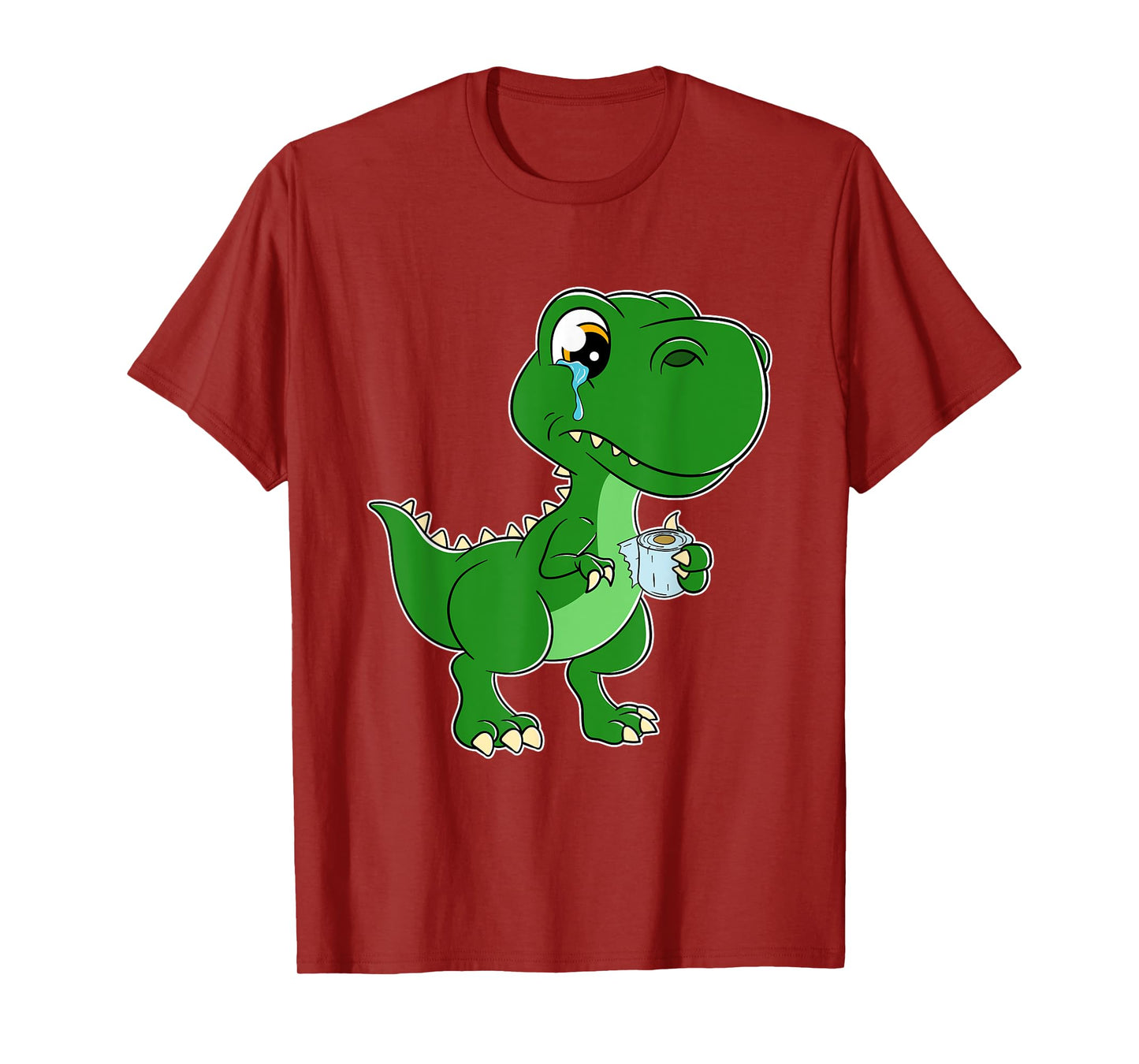 The struggle is real funny T-Rex Toilet Paper T-Shirt