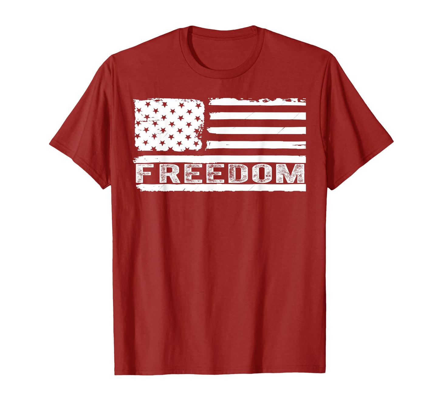 Freedom Vintage America Flag T-Shirt