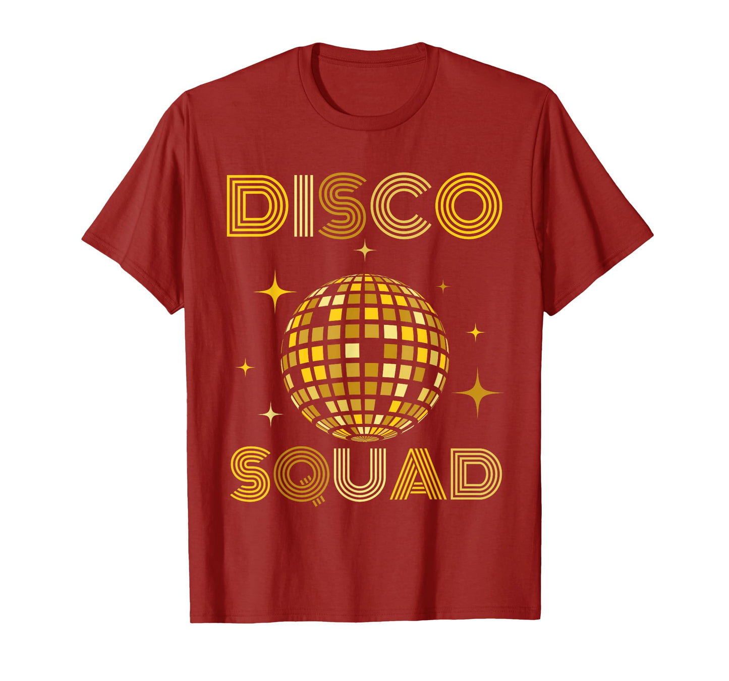 Vintage Disco Squad Reunion Party 70s 80s Mirror Ball Theme T-Shirt