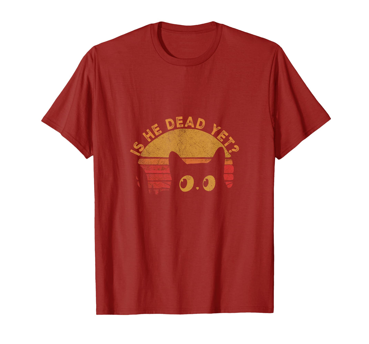 Is-He-Vintage-Dead-Yet cat T-Shirt