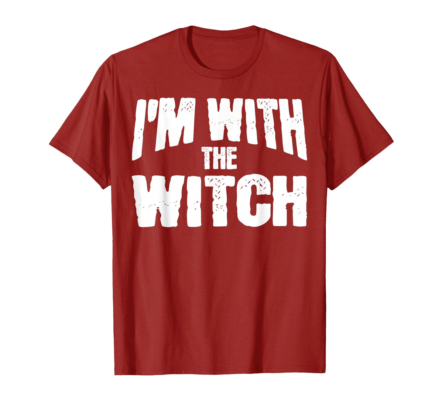 I'm with The Witch Funny Matching Halloween Costume T-Shirt