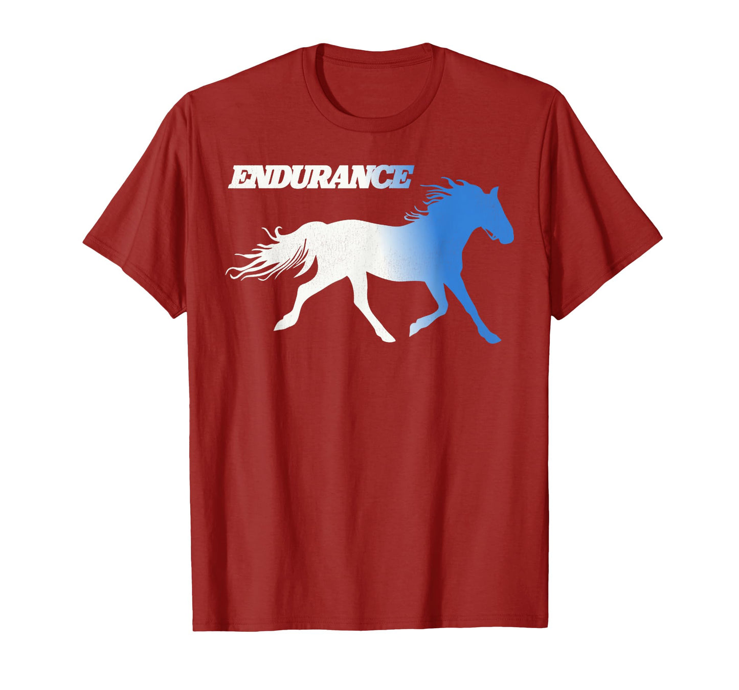 Funny Napo Leo Dynamite Retro Running Horses Endurance T-Shirt