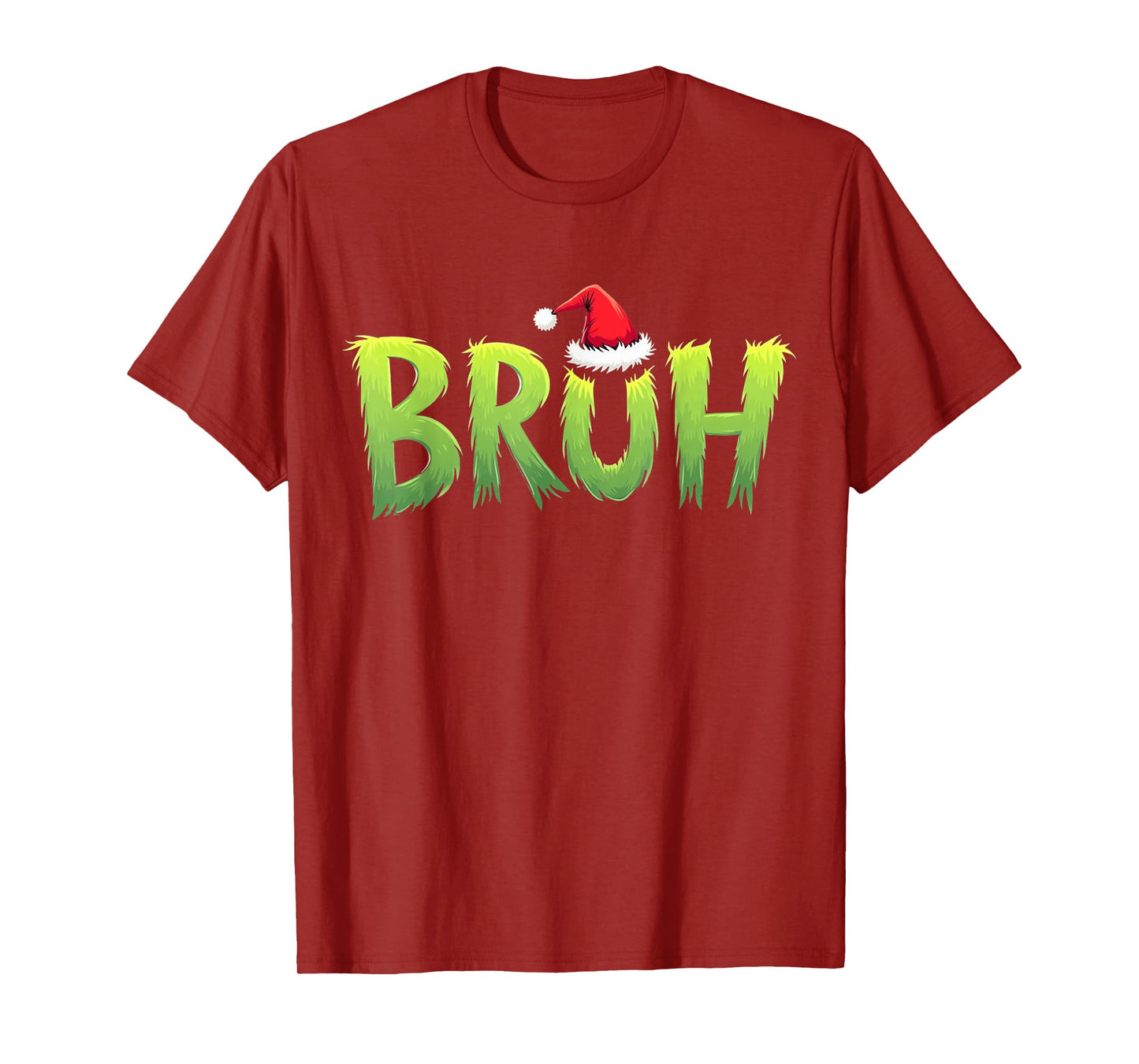 Bruh Christmas Kids Teens Boys Funny Christmas humor Meme T-Shirt