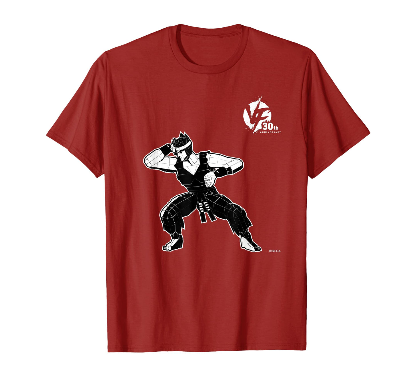VF March on demand 30th Anniversary of Virtua Fighter (Akira) Unisex T-Shirt - Black, Small