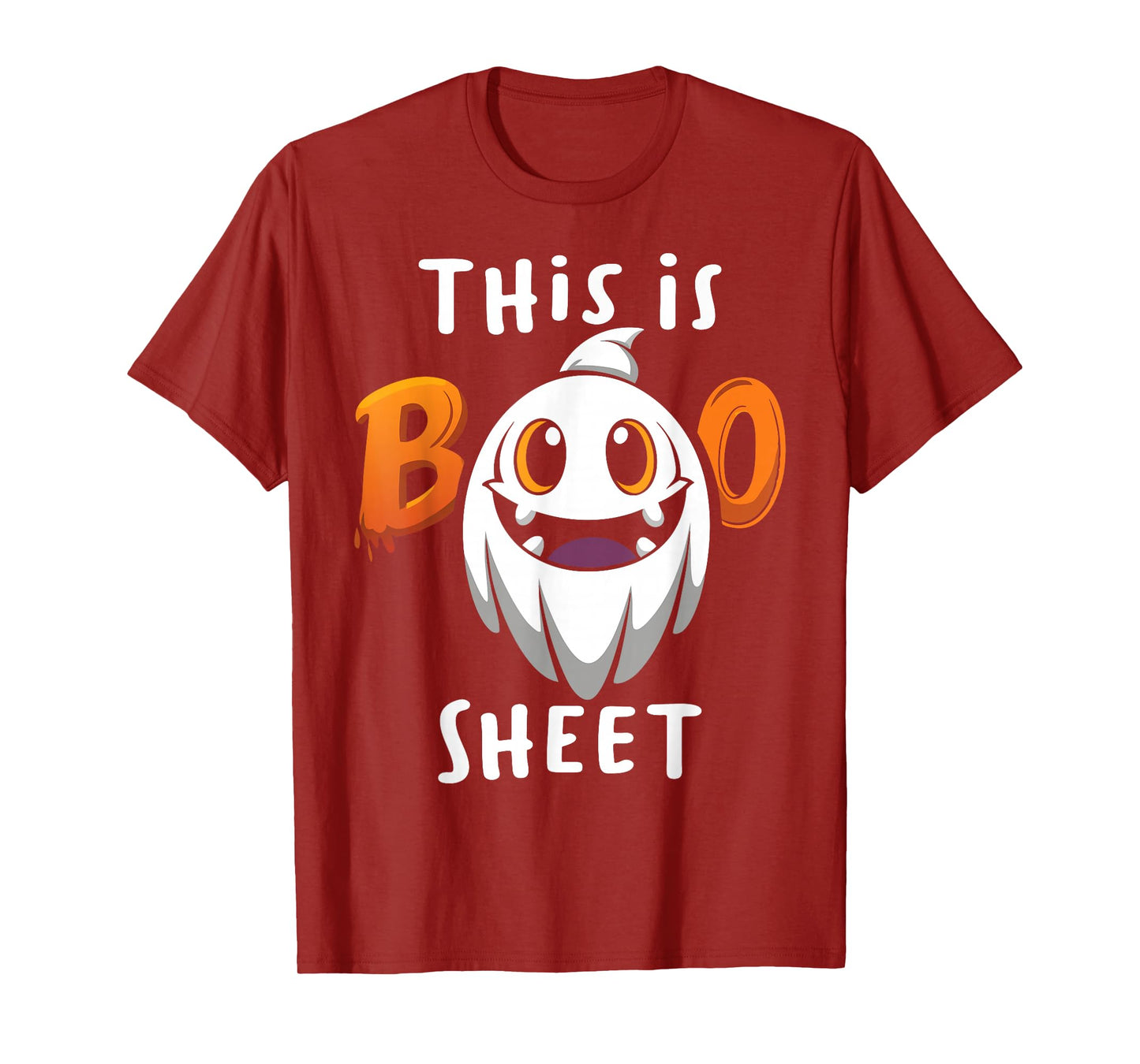 This is Boo Sheet Ghost Retro Halloween Costume T-Shirt