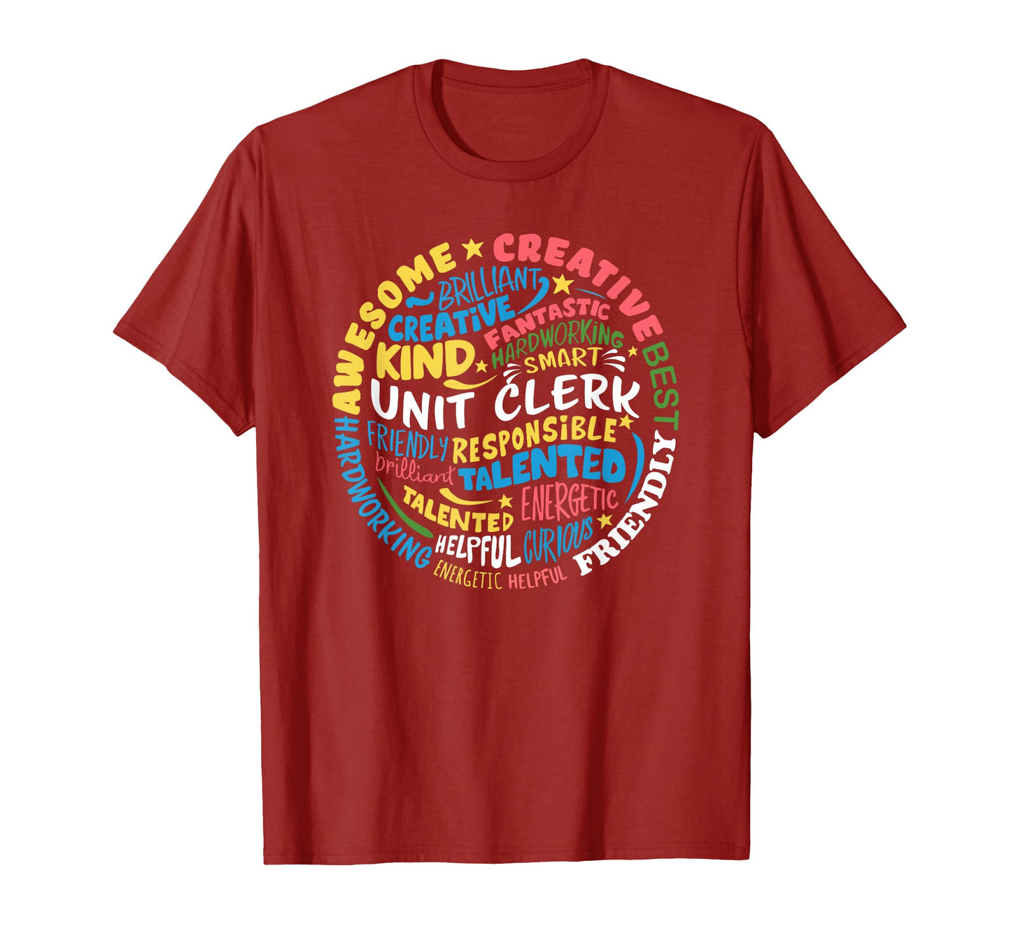 Unit Clerk Tshirt Funny Job Appreciation T-Shirt