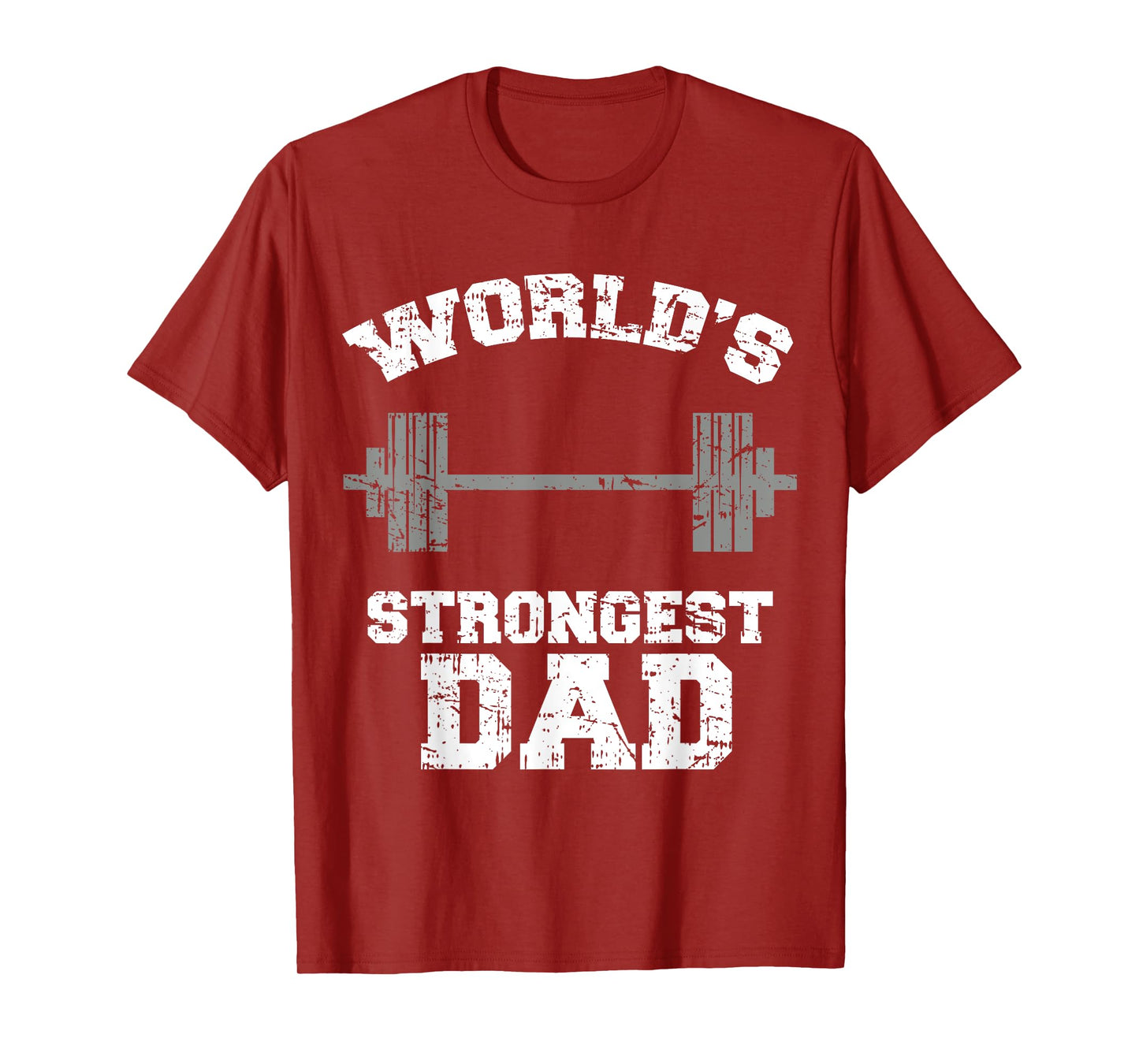 Strong Dad Gym Best Daddy Ever Tee Gift Fathers Day Outfit T-Shirt