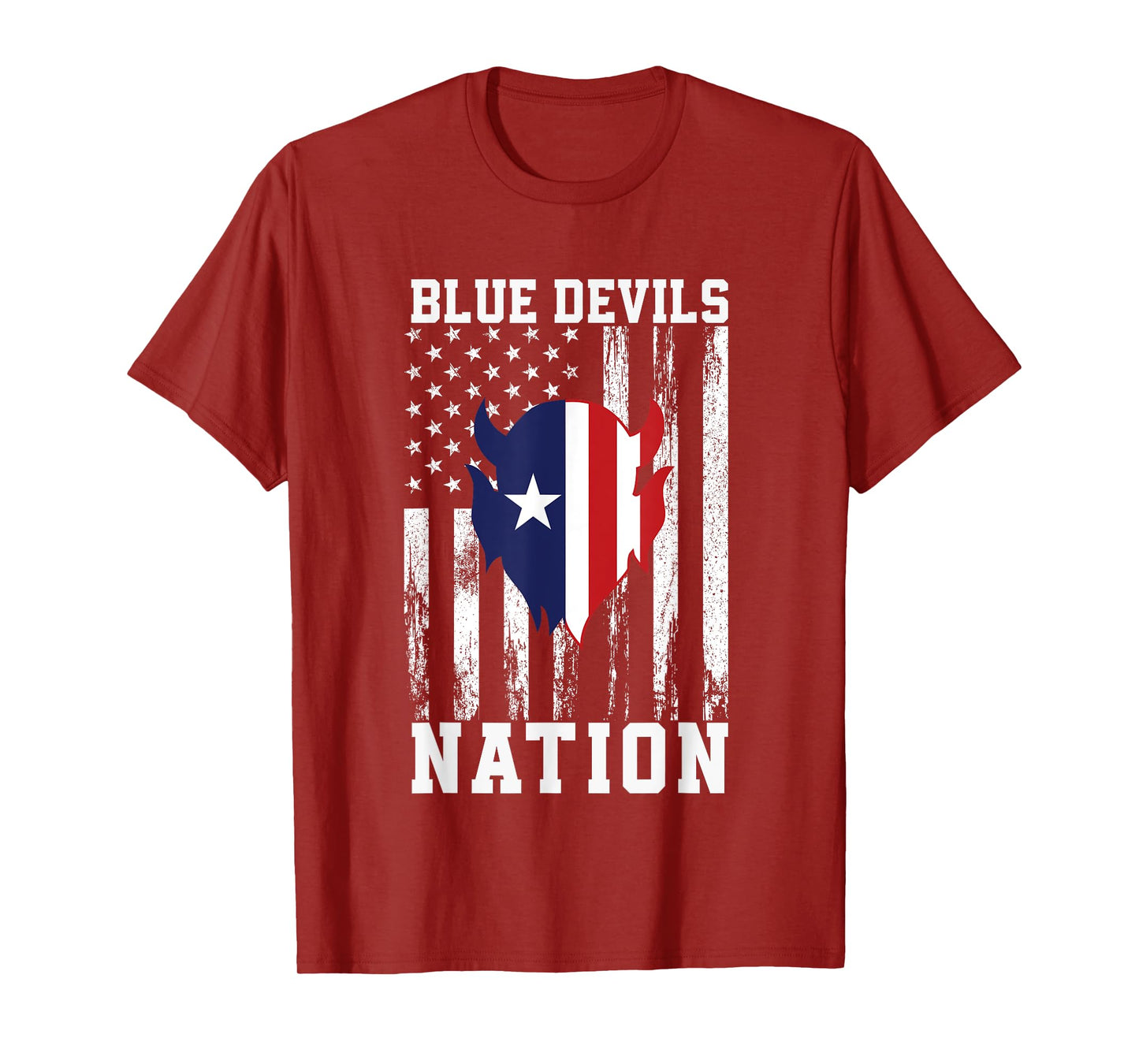 Zanesville Blue Devils Logo Nation HS T-Shirt