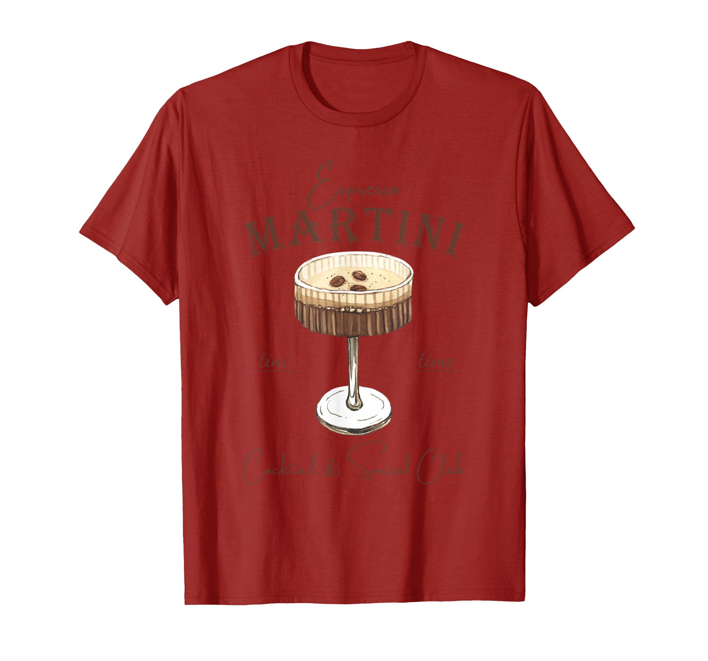 Espresso Martini Social Club Drinking Vintage T-Shirt