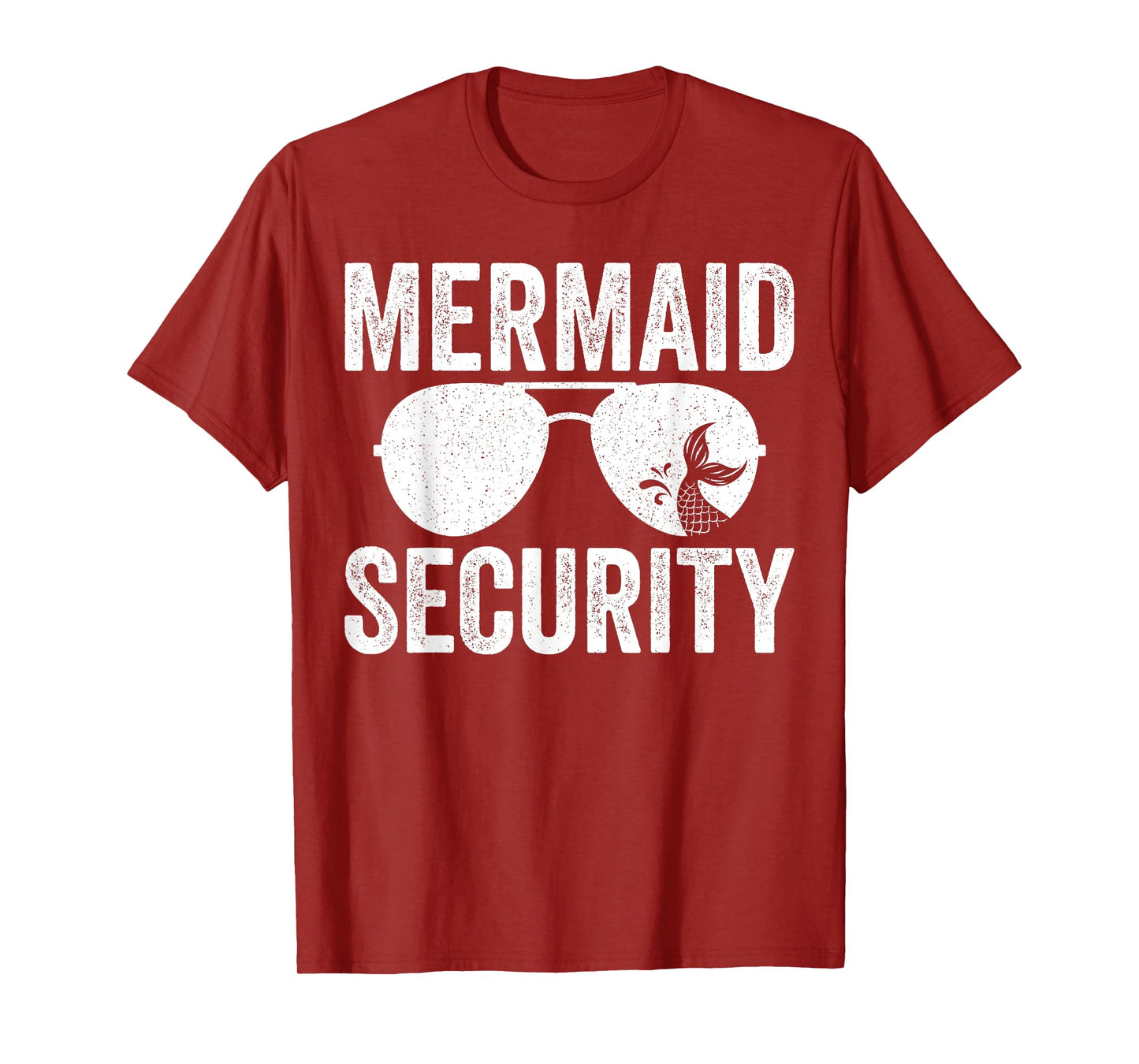 Mermaid Security Halloween Costume T-Shirt