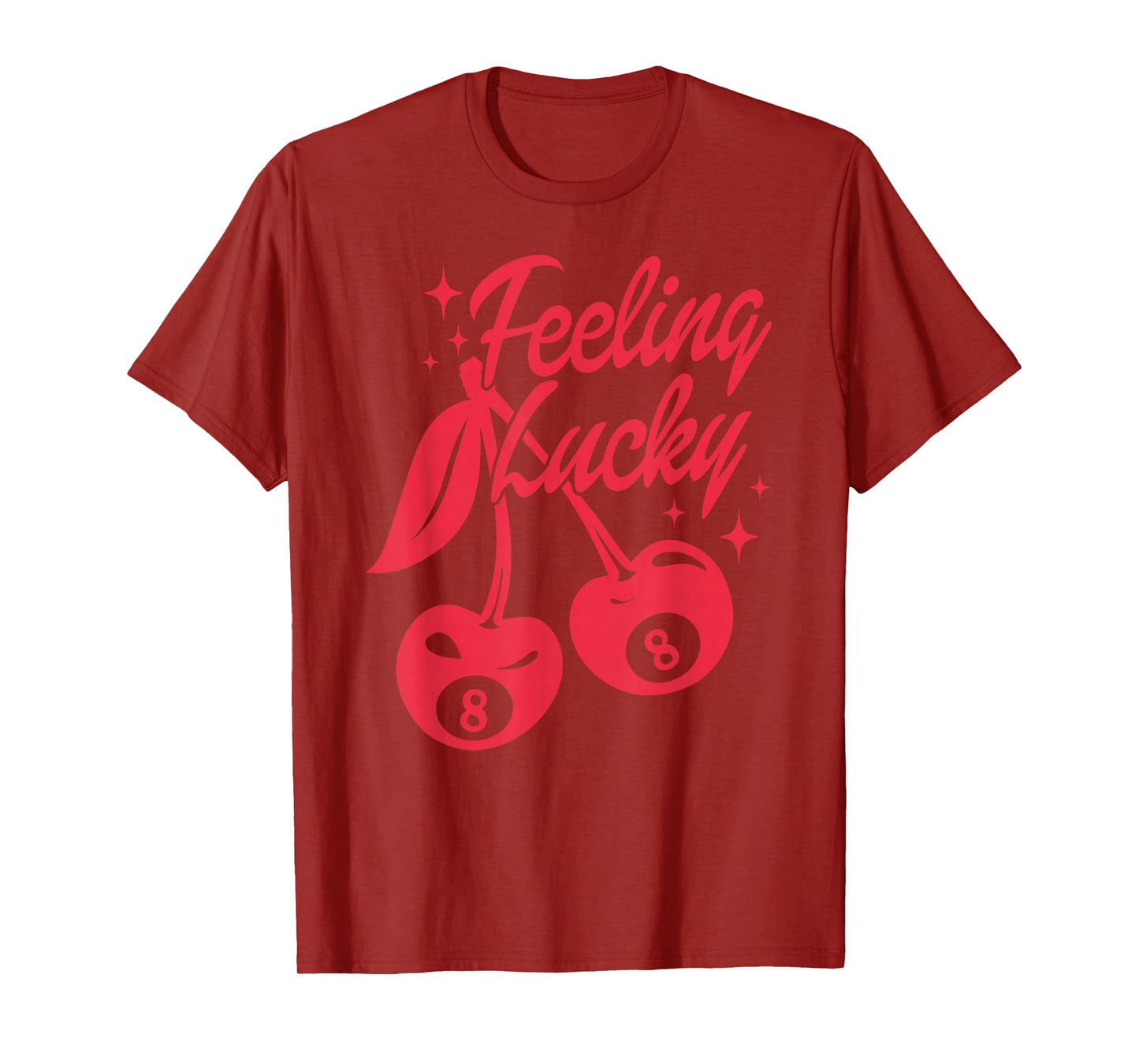 Feeling Lucky Cherry 8 Ball T-Shirt