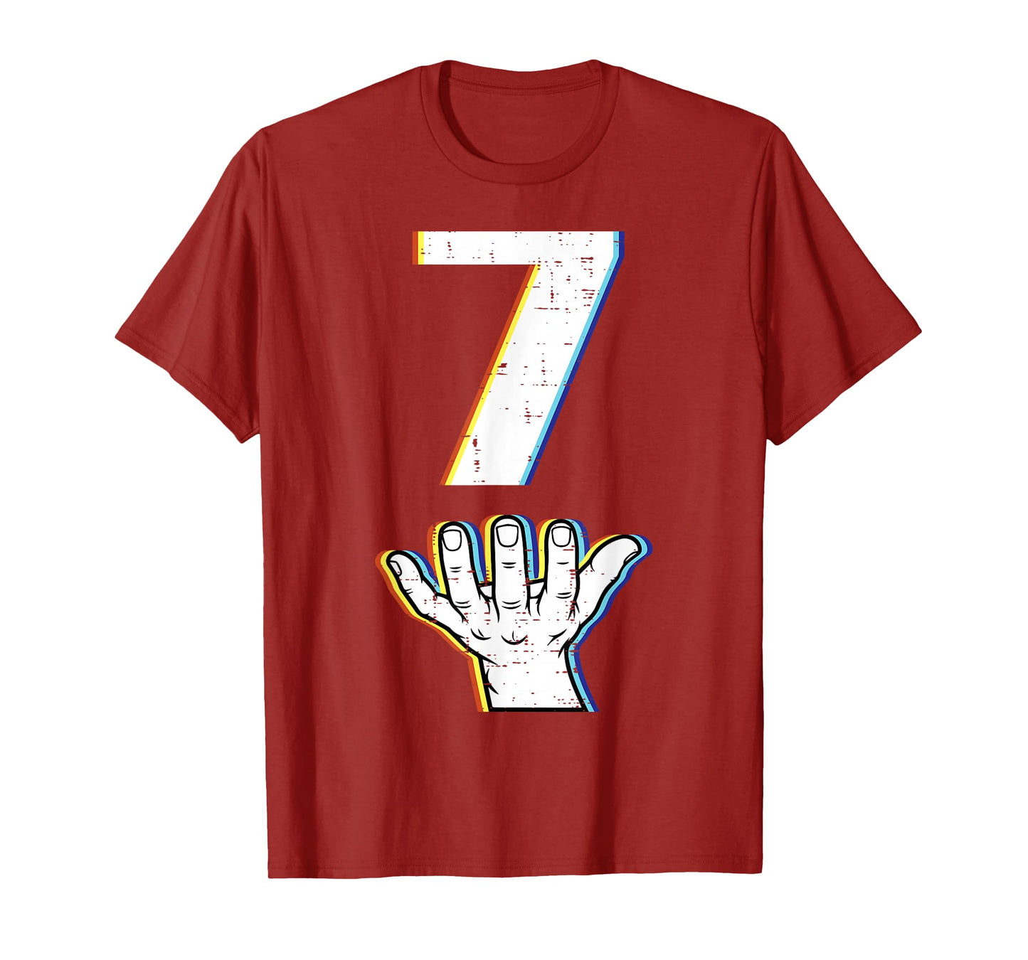 Number 7 Matching 67 Meme Halloween Costume Men Women Kids T-Shirt