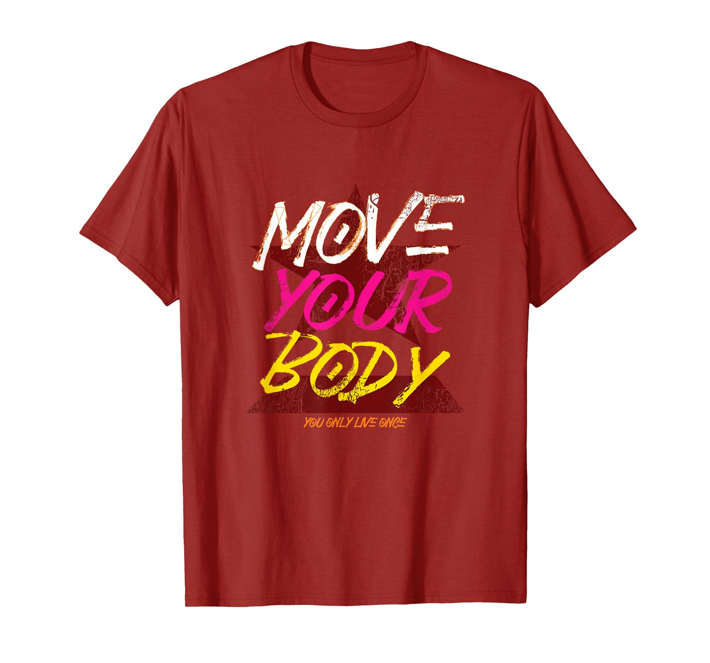 Retro Move Your Body Gift T-Shirt