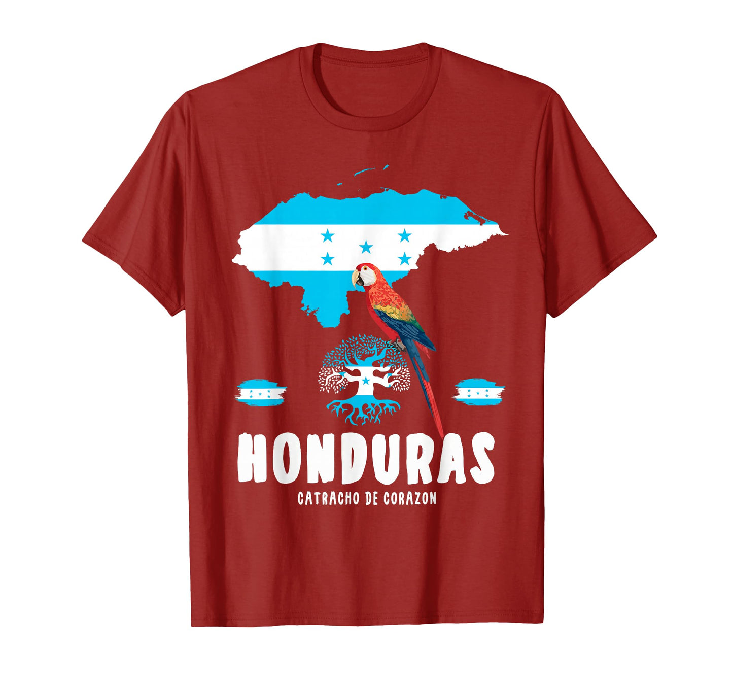 Honduras Roots Outfit Ideas For Women & Honduran Flag T-Shirt