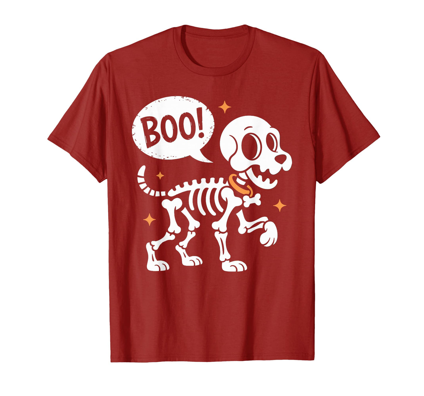 Boo Dachshund Skeleton Costume Halloween Dog T-Shirt