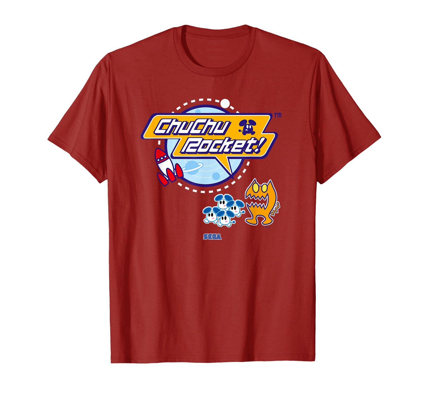 Chu Chu Rocket! SEGA Dreamcast video game T-Shirt