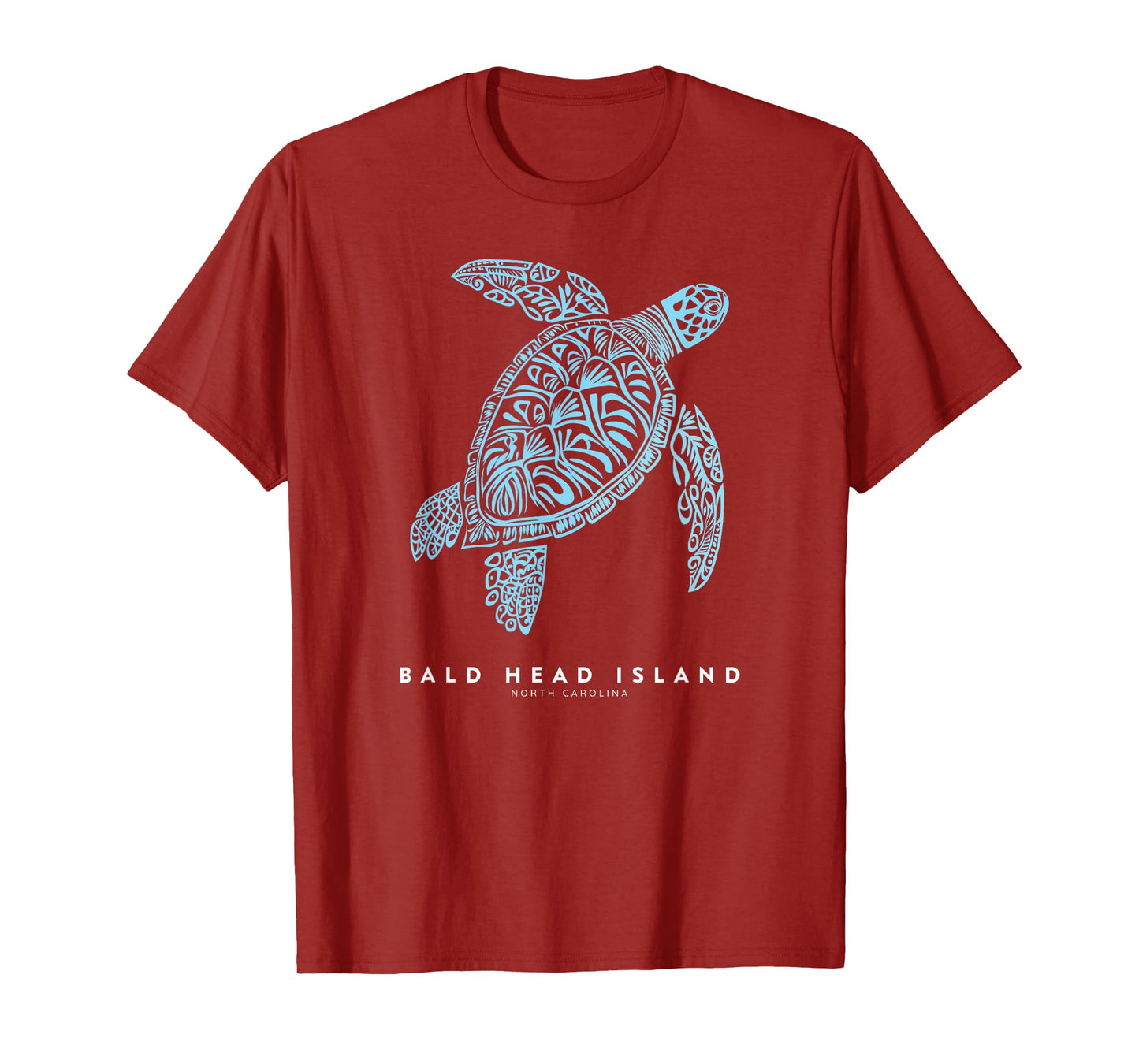 Bald Head Island NC Beach Vacation Vintage Sea Turtle T-Shirt