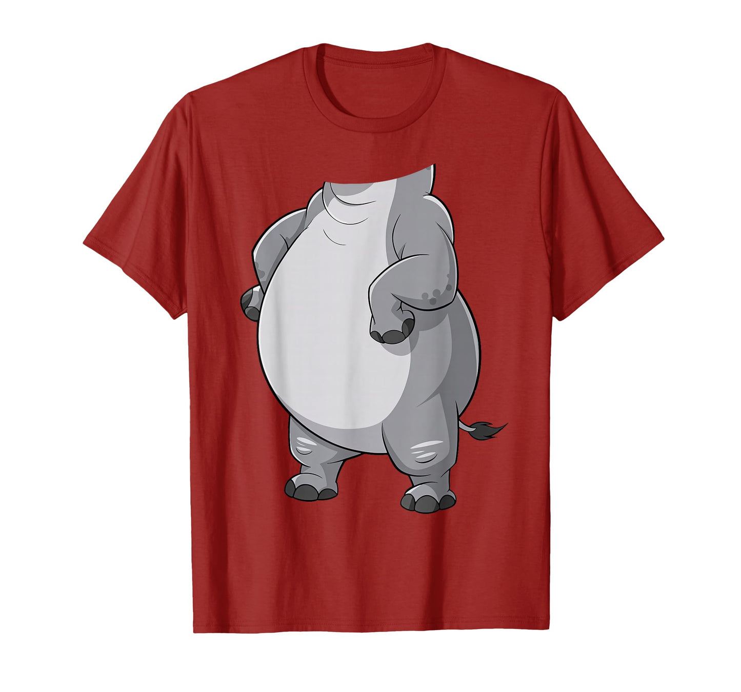 Hippo Shirt Adult Kids Men Women Hippopotamus Costume T-Shirt
