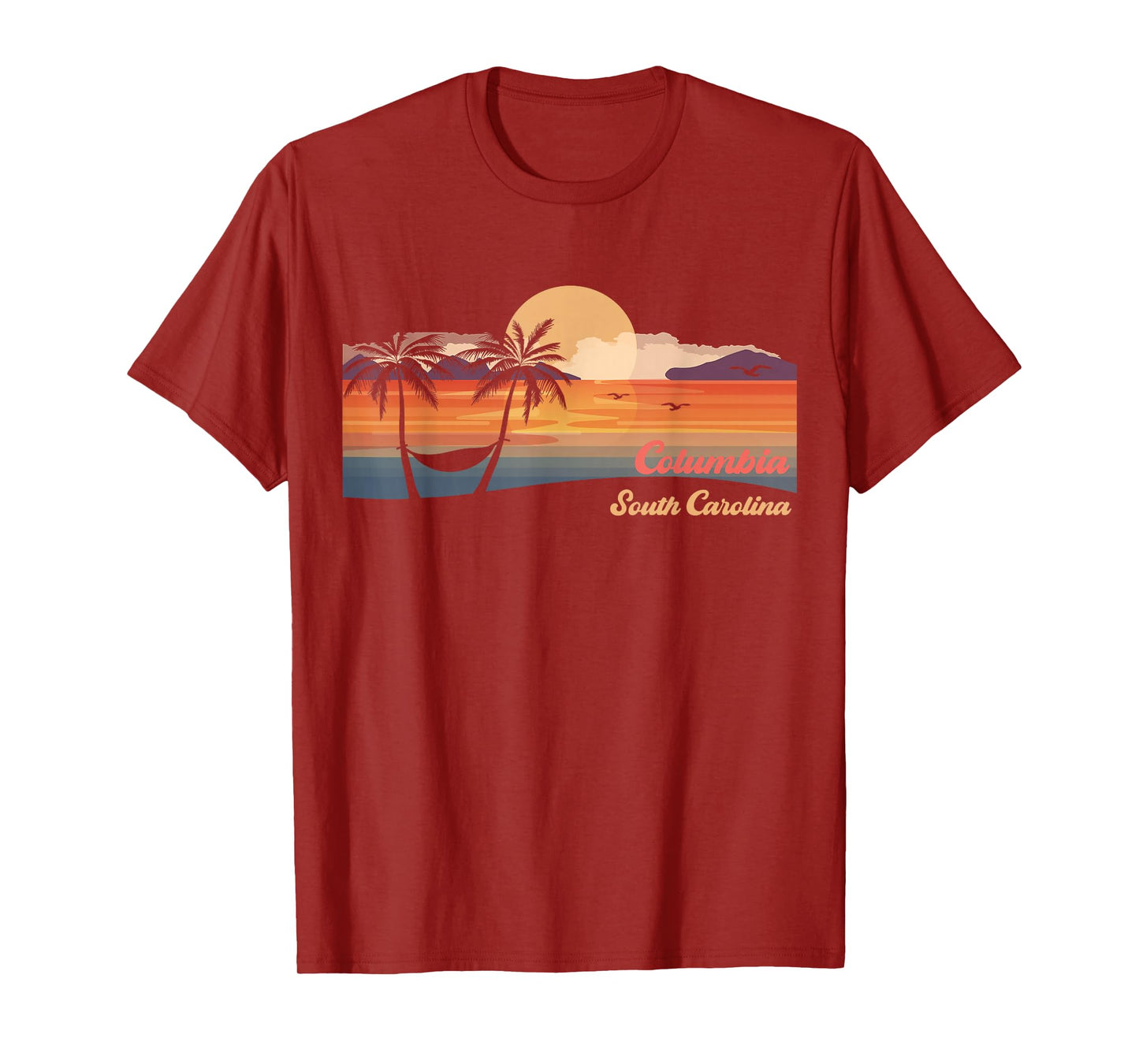 Vintage Columbia South Carolina Beach T-Shirt