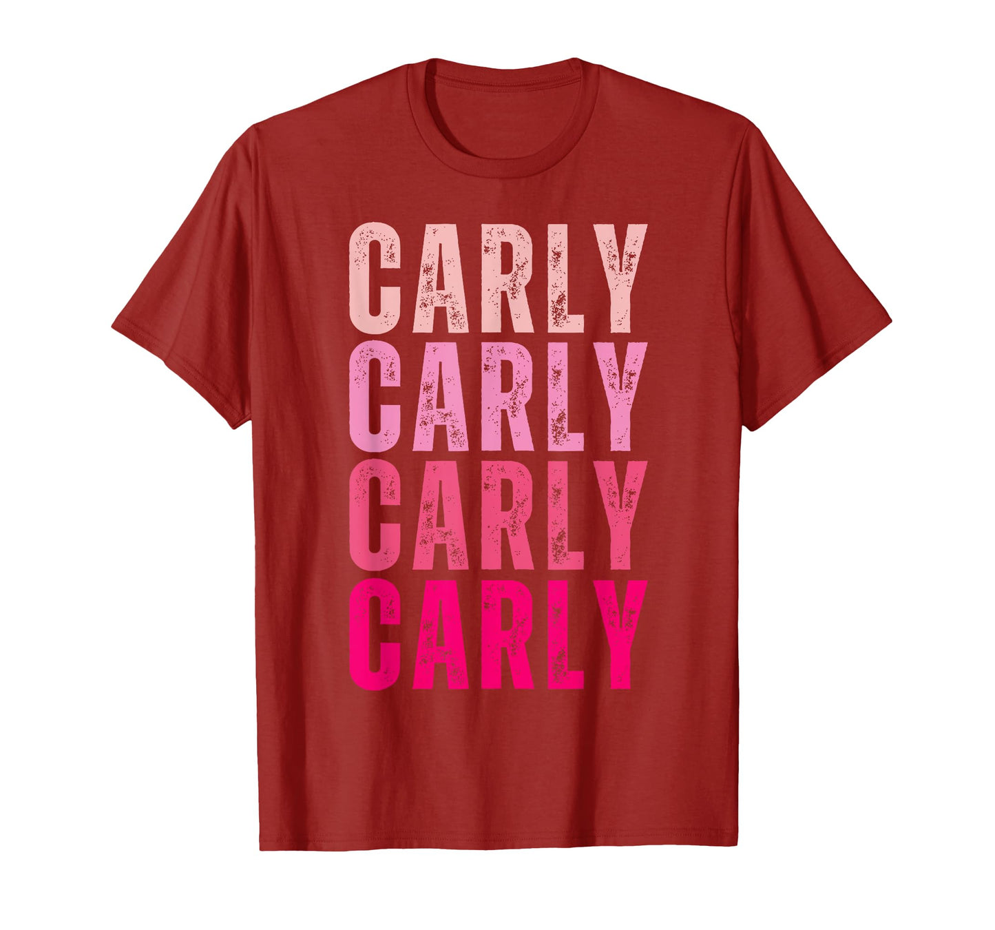 Personalized Name Carly I Love Carly 70's Vintage T-Shirt