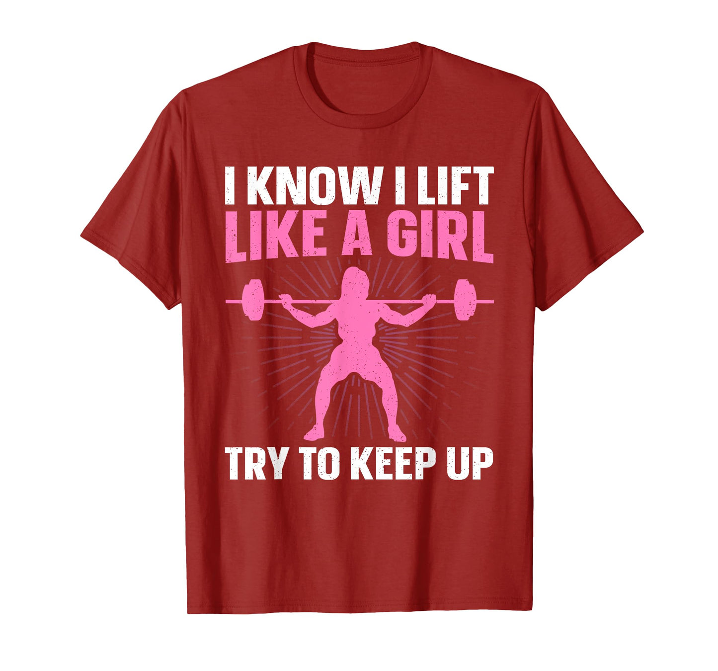 Powerlifting Art For Women Girls Weightlifting Power Lifting T-Shirt