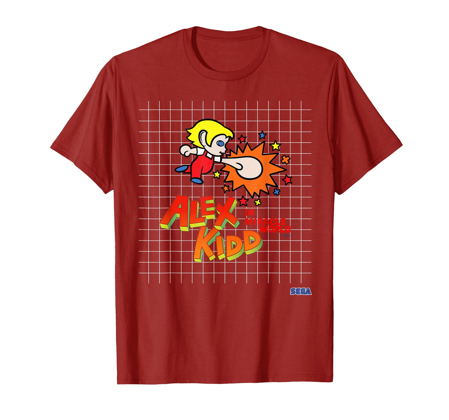 Alex Kidd key art SEGA Master System video game T-Shirt