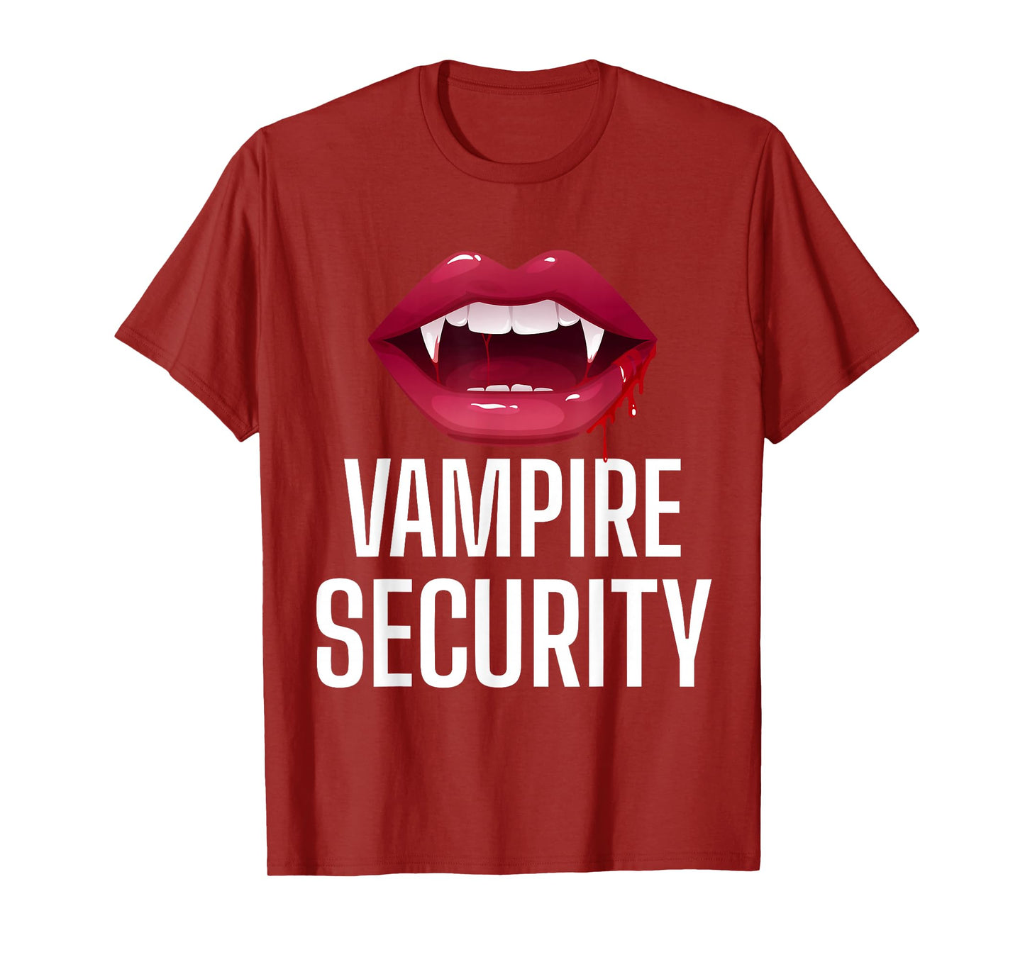 Vampire Security Funny Mom Dad Vampire Family Vampire Squad T-Shirt