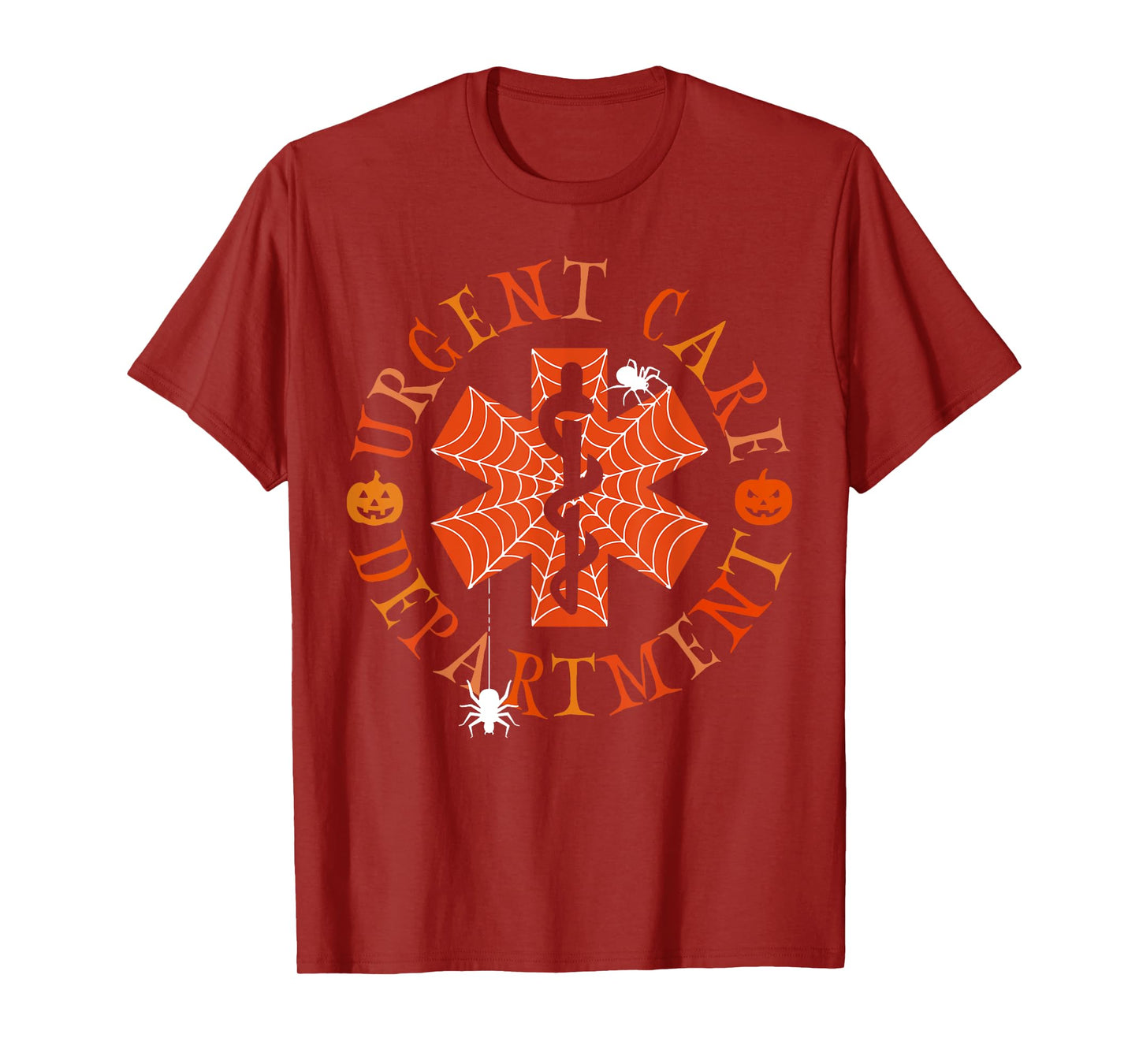 Halloween Urgent Care Department ICU Nursing Registered T-Shirt