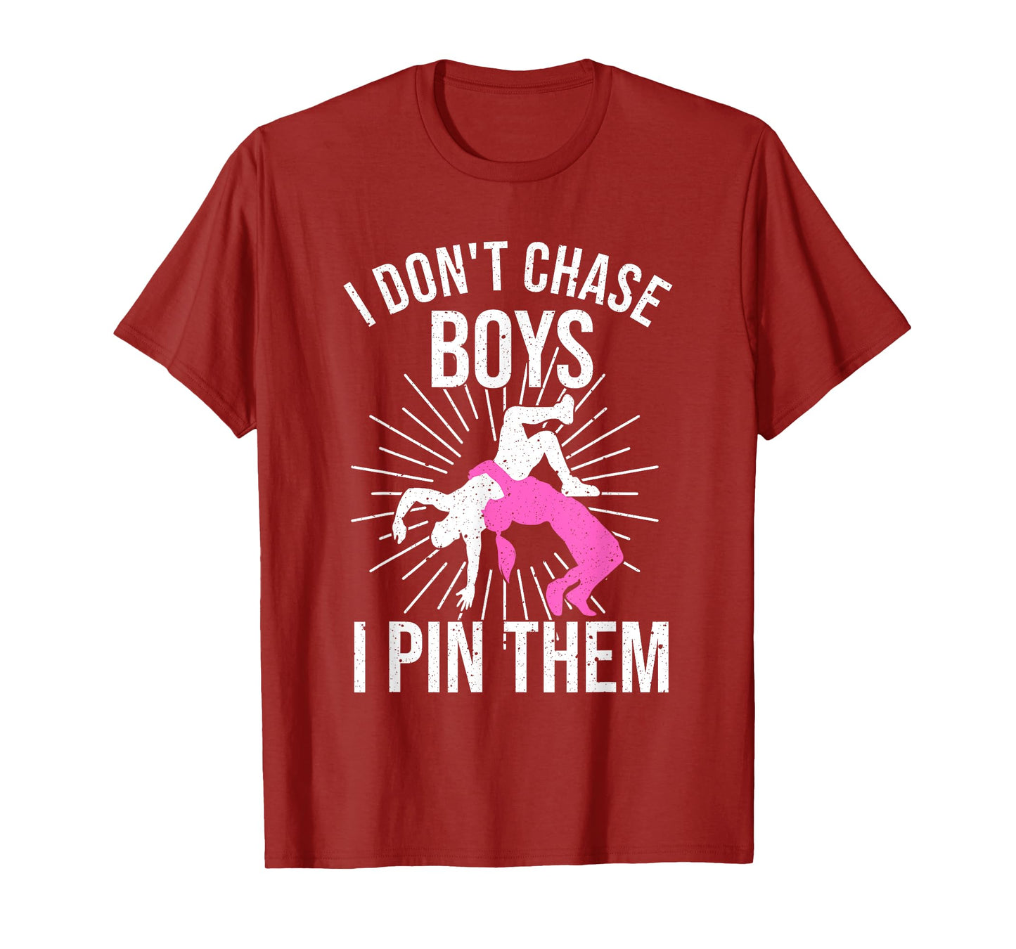 Funny Wrestling Girls Designs For Women Wrestle Athlete Fans T-Shirt