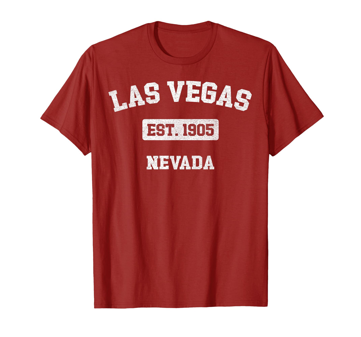 Vintage Las Vegas Nevada NV Est. 1905 Souvenir T-Shirt