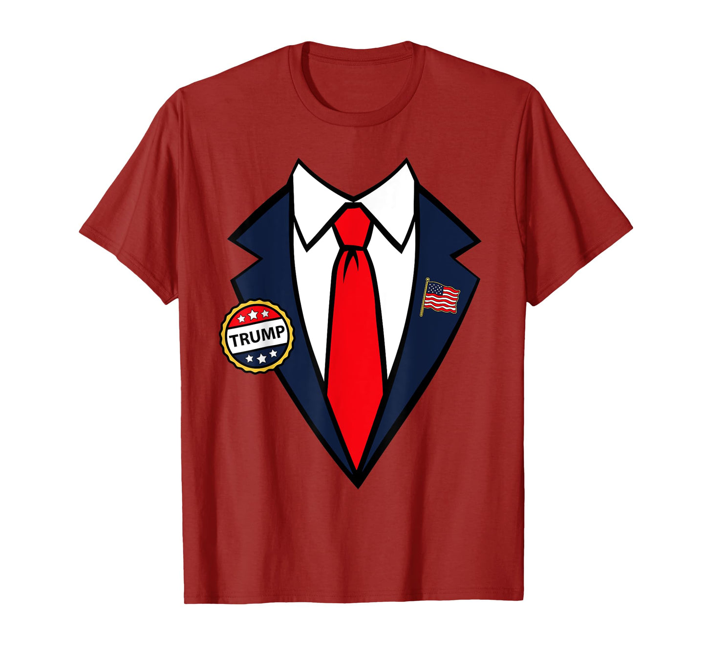 Donald Trump Halloween Costume Easy Last Minute Costume T-Shirt