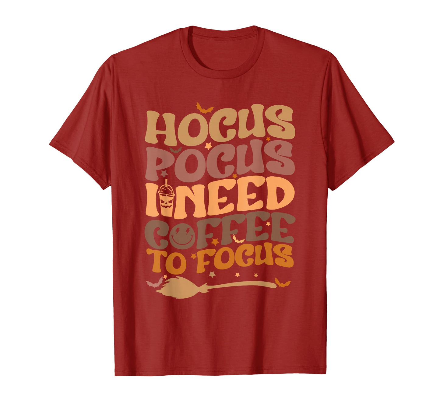 Hocus Pocus I Need Coffee to Focus T-Shirt