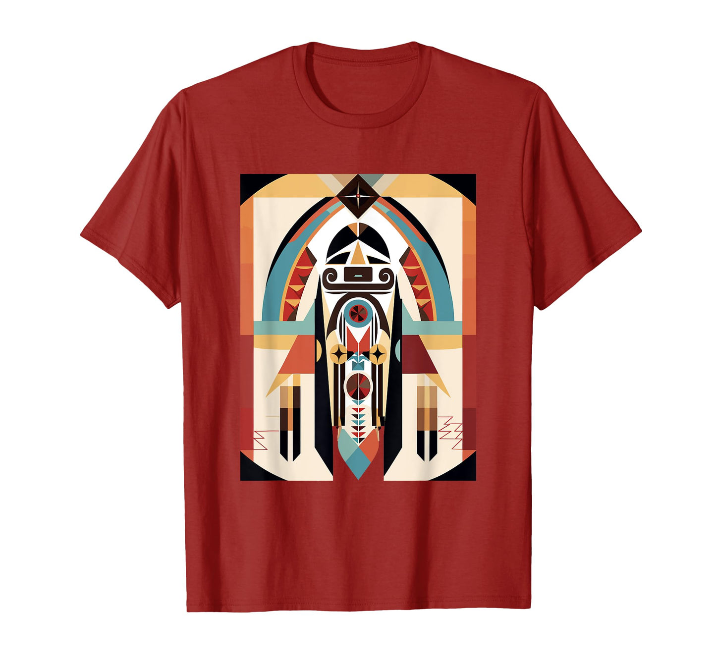 Hopi Art Design American Style Kachina T-Shirt