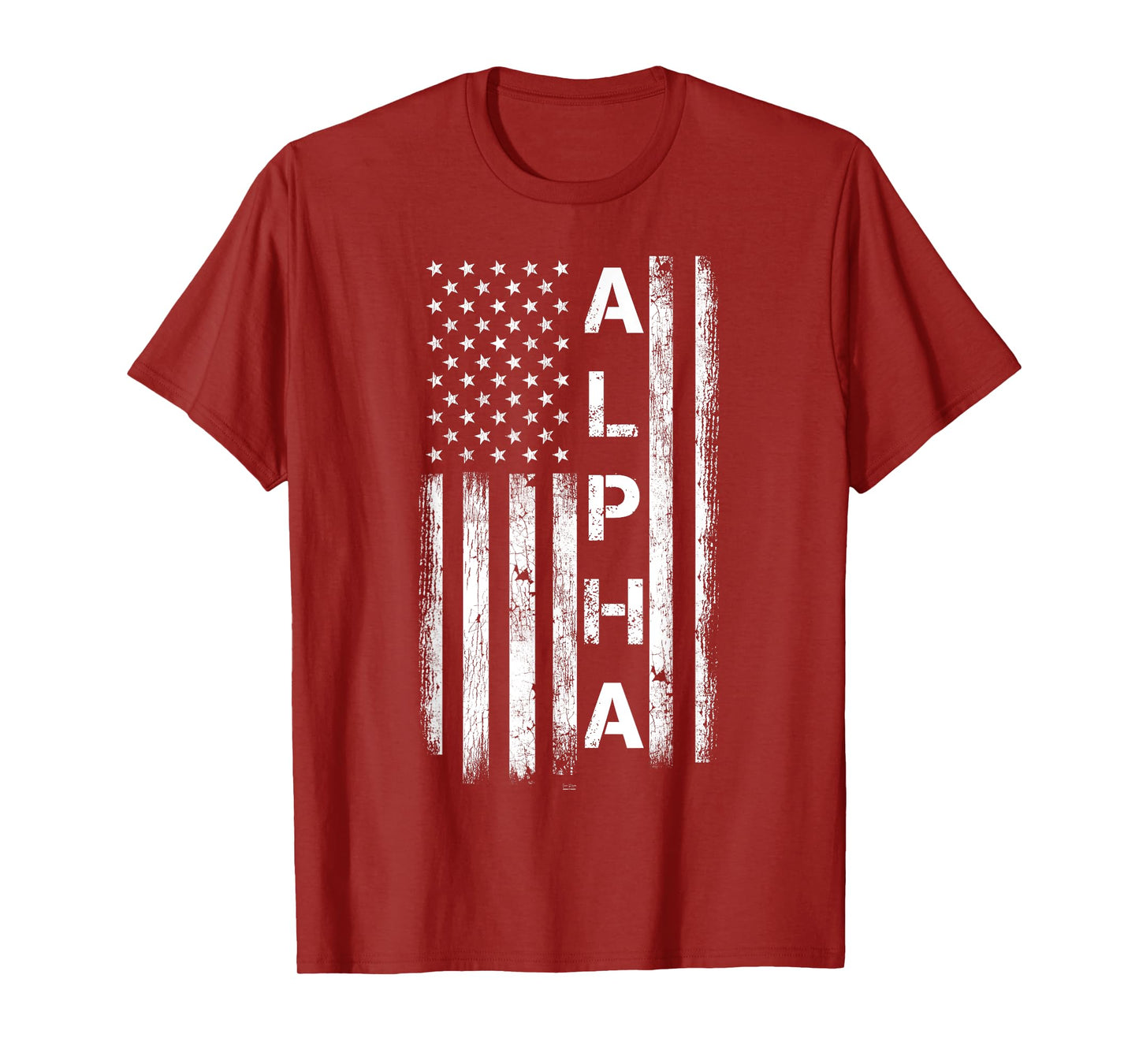 Gym ALPHA-FLAG Workout Bodybuilding Fitness Cool Graphic T-Shirt
