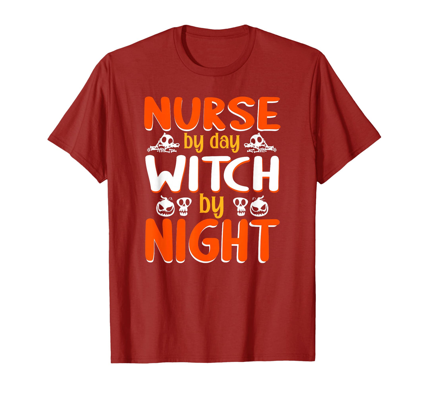Nurse by Day Witch by Night T-Shirt