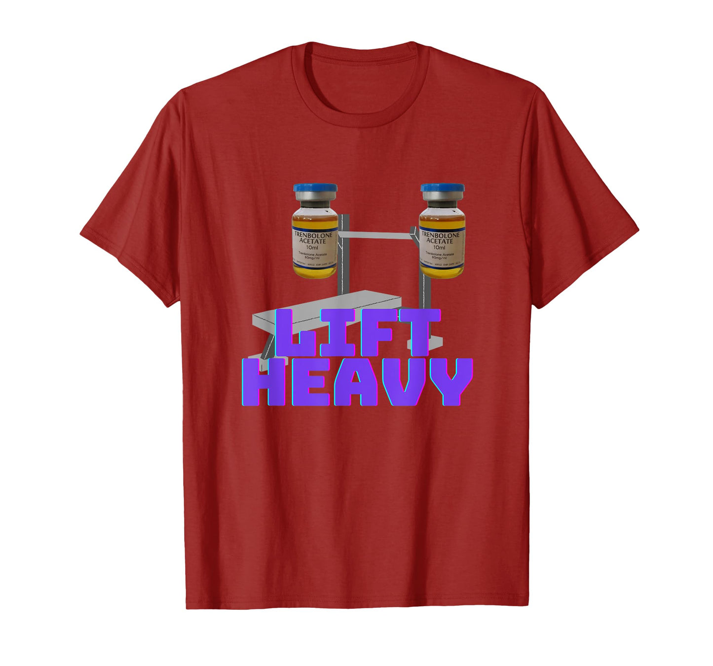 Lift heavy | Gym steroids | Gym funny T-Shirt
