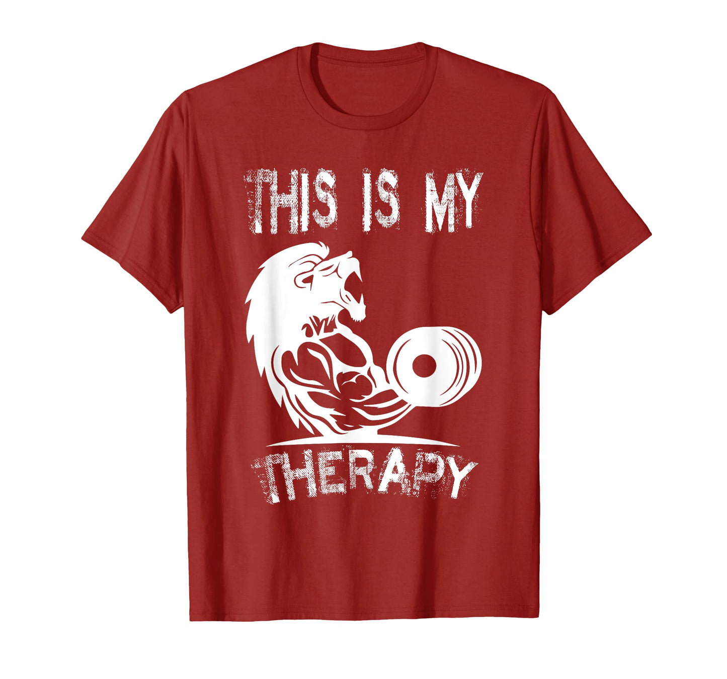 This Is My Therapy Bodybuilding Gym T-Shirt