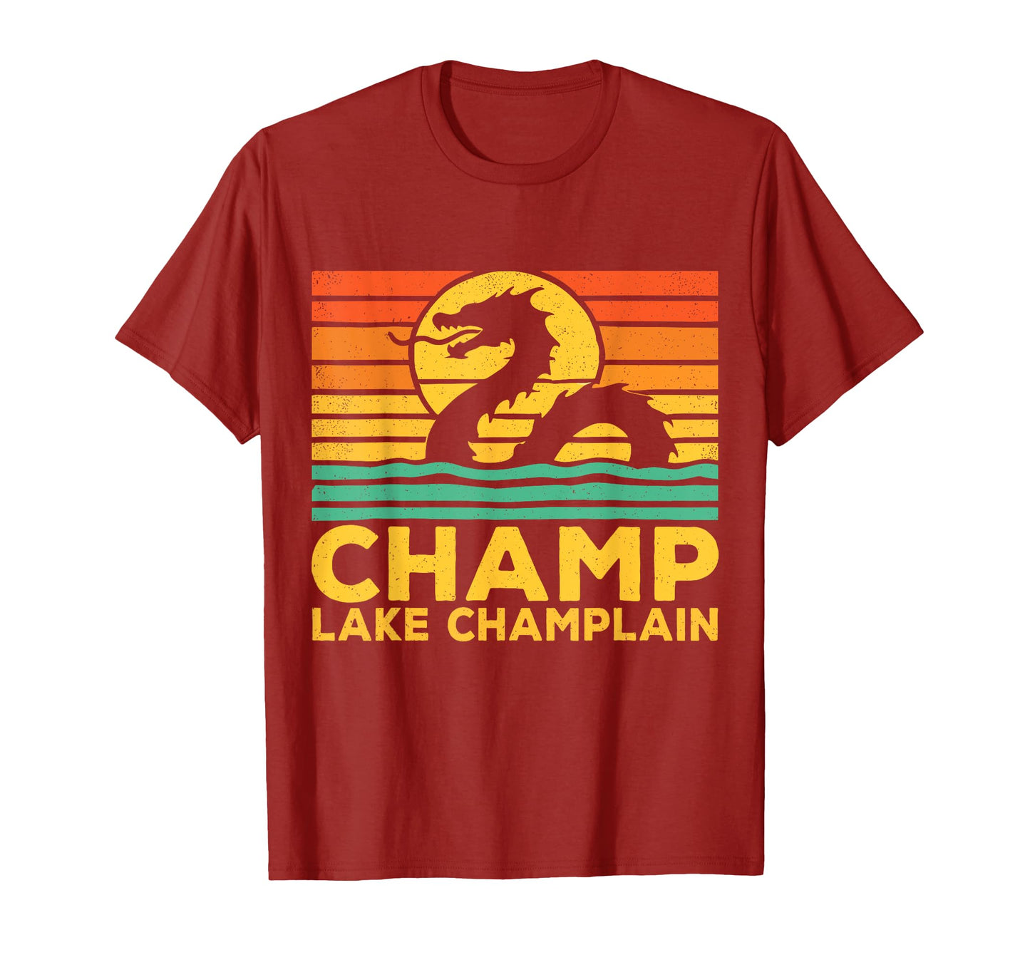 Champ Lake Champlain Monster American Folklore T-Shirt