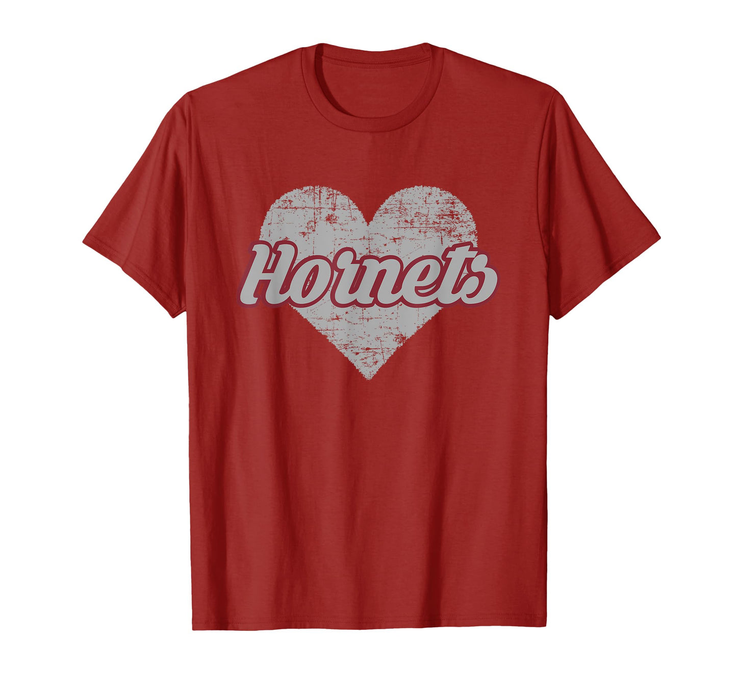Metcalfe County Hornets Over Heart T-Shirt
