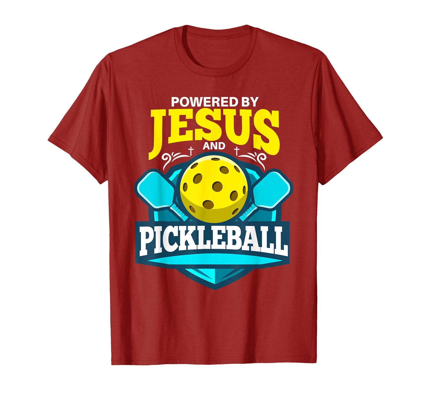 Christian Pickleball Shirt Jesus Religious Pickleball Player T-Shirt