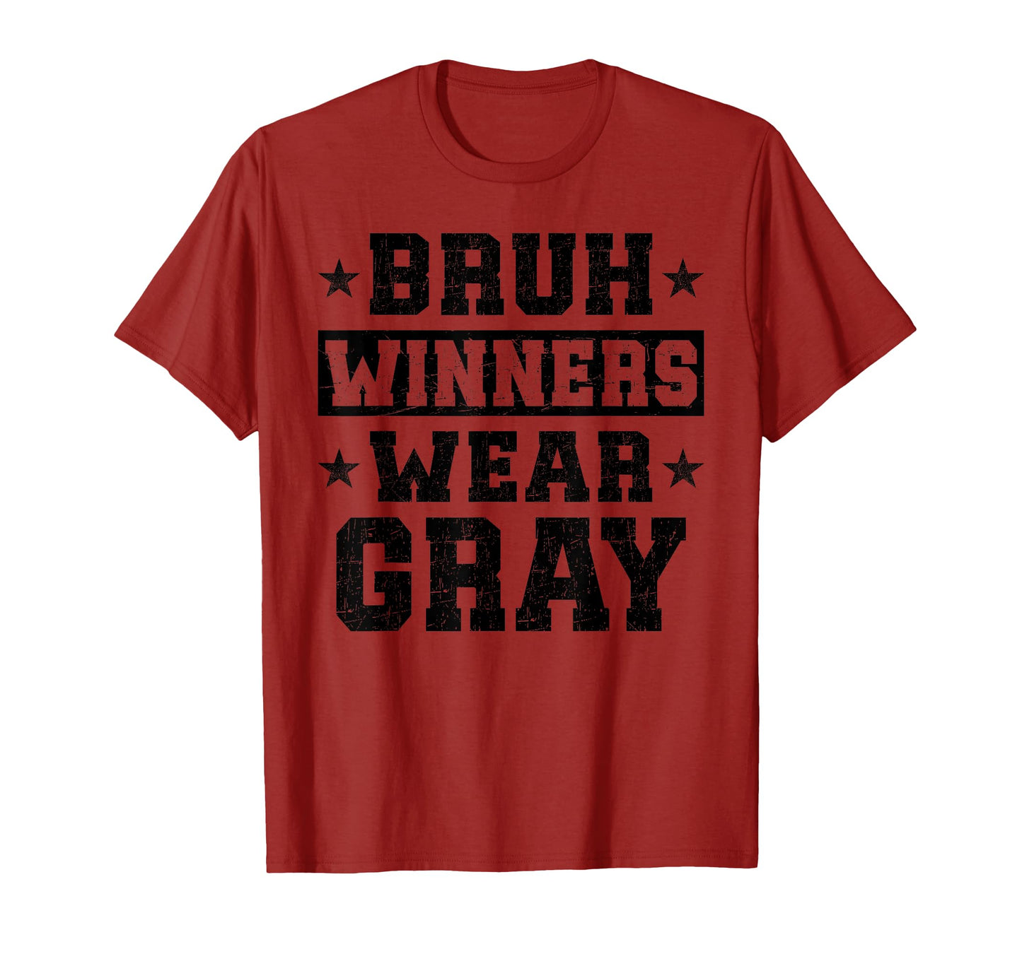 Spirit Week Winners Wear Gray Camp Team Game Color Sports T-Shirt
