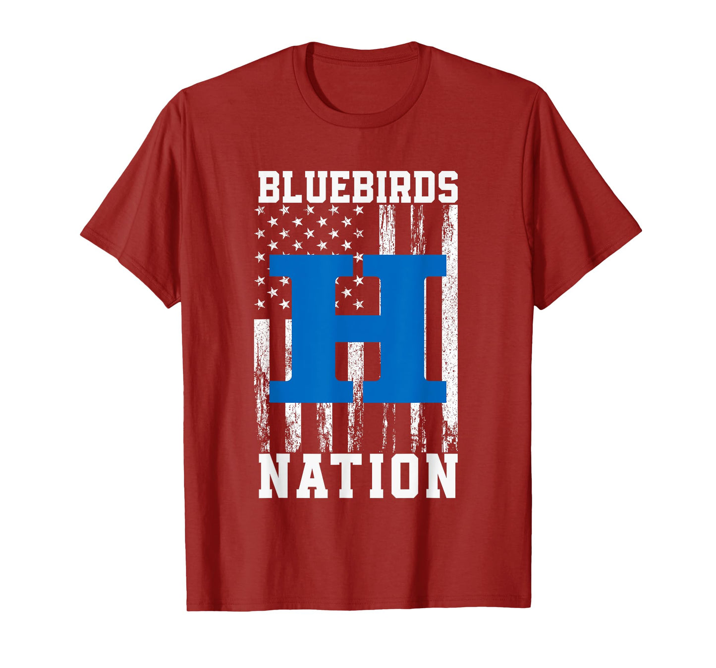 Highlands Bluebirds Logo Nation HS T-Shirt