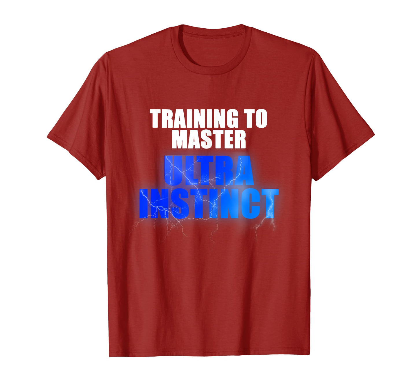 Ultra Instinct Training Gym Workout TShirt Anime Manga Shirt T-Shirt