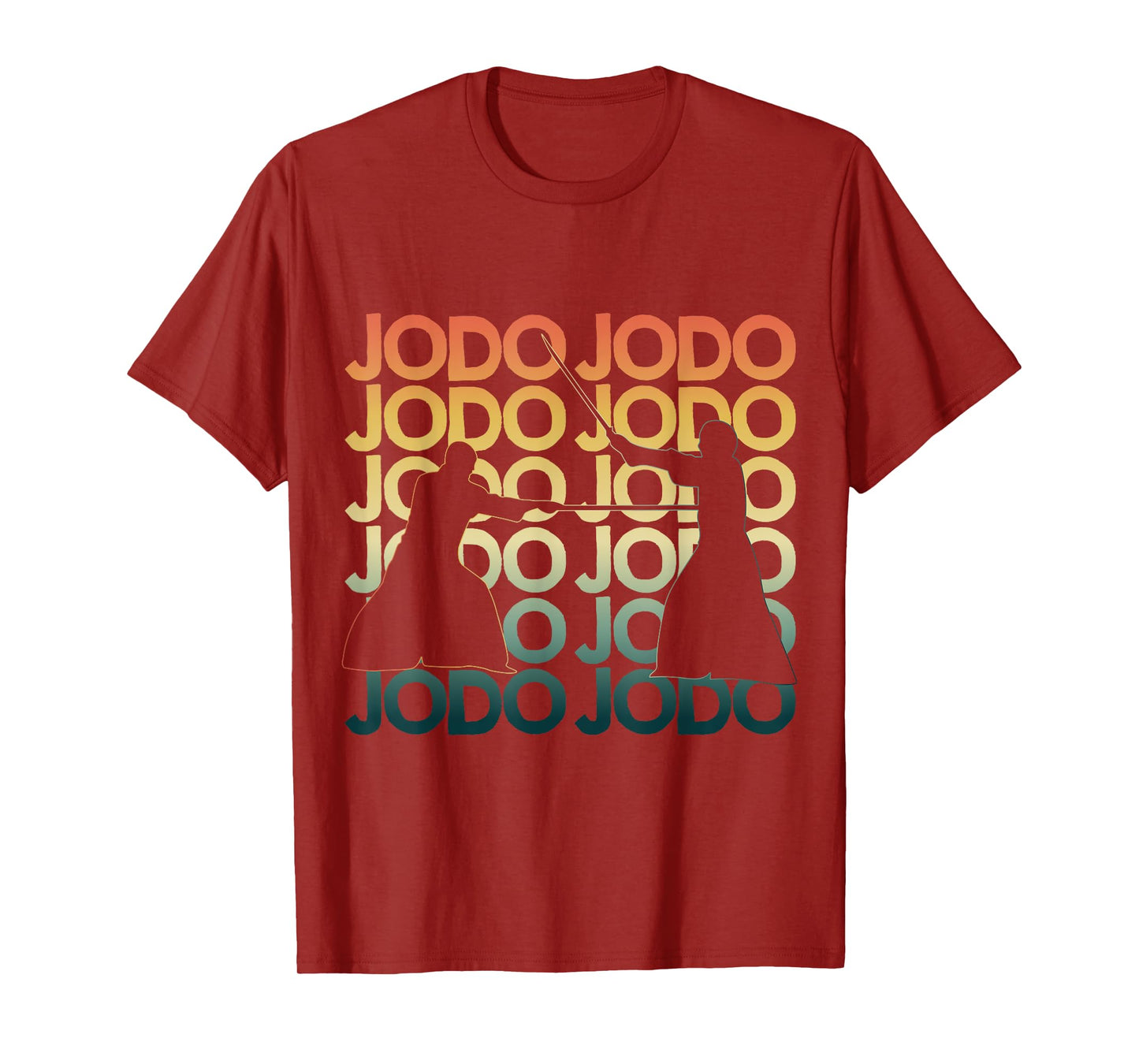 Retro jodo Repetitive Vintage Fighter T-Shirt