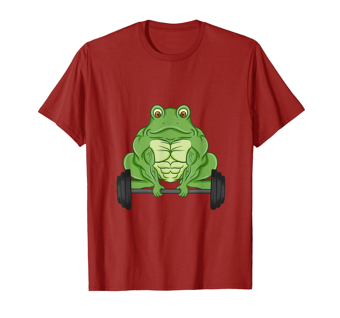 Frog Fitness Muscles Workout Weight for Gym Lovers T-Shirt