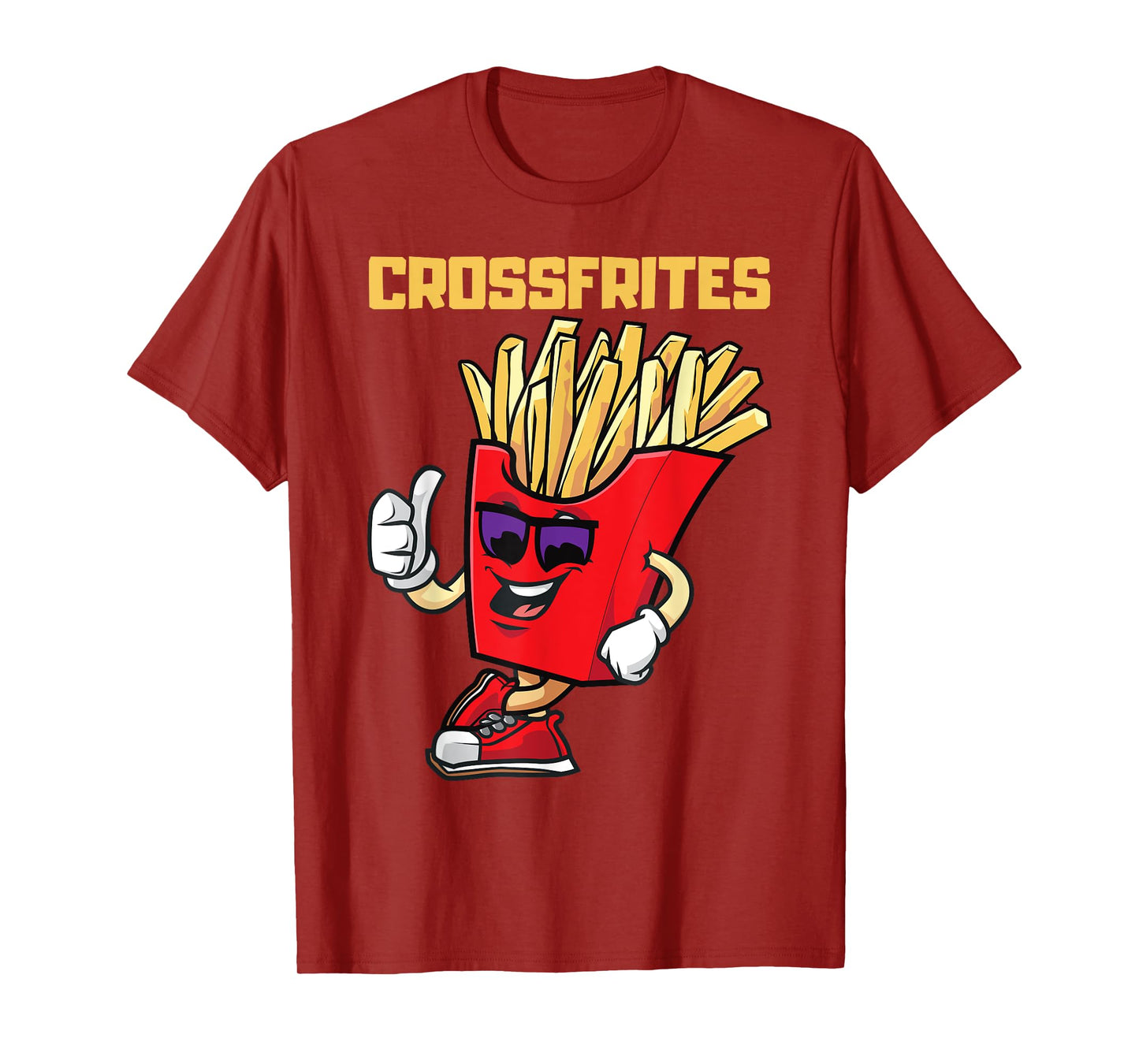 Crossfrites Funny Gym Men Woman T-Shirt
