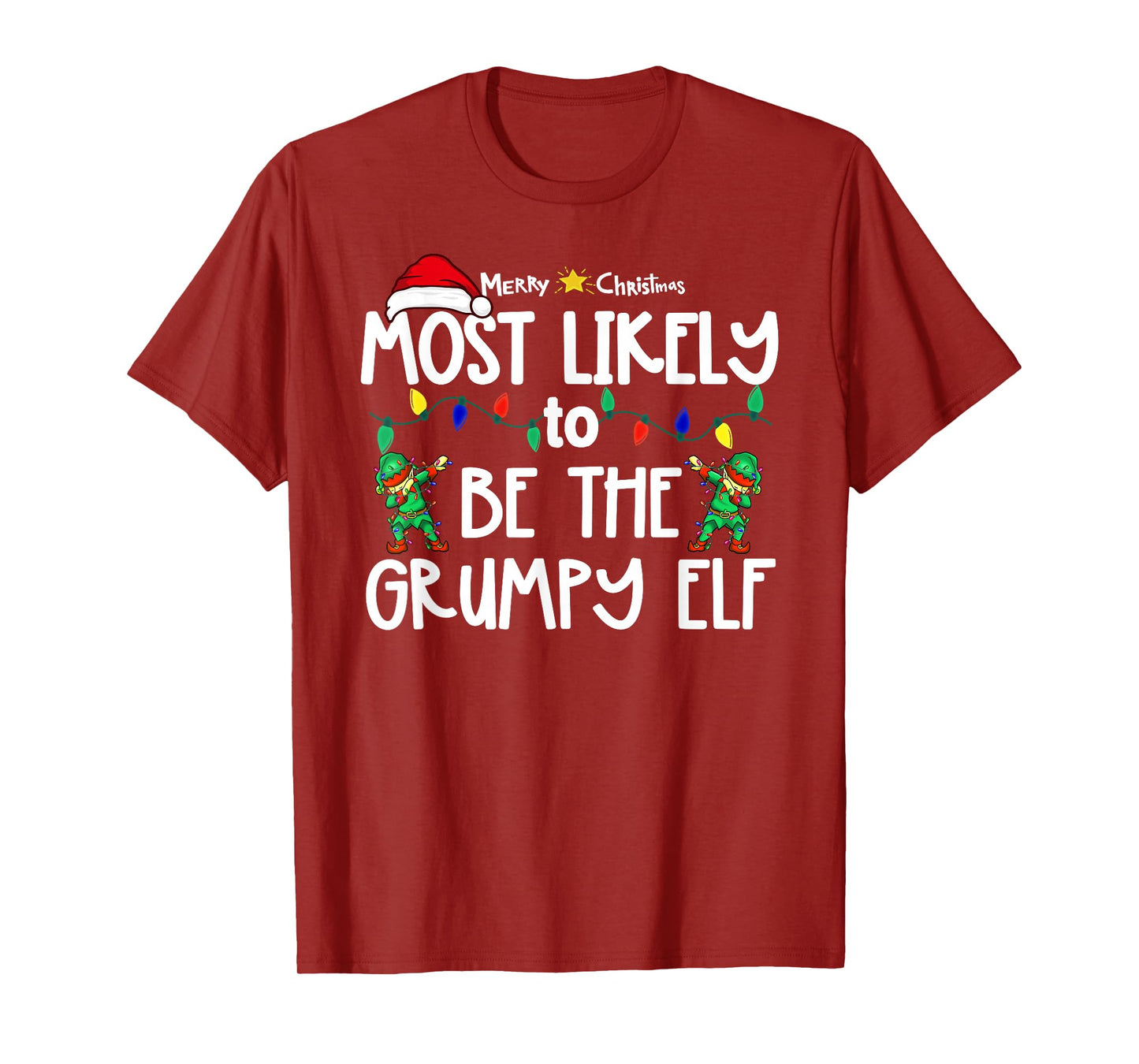 Most Likely to Christmas Shirt Matching Family Pajamas Funny T-Shirt